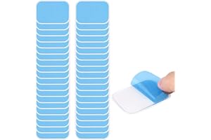 faburo 40pcs EMS Ricambio Gel Pezzi, Elettrostimolatore Gel di Ricambio EMS ABS Gel Training Pad di Ricambio Elettrodi Pad di Gel per Elettrostimolatore Muscolare