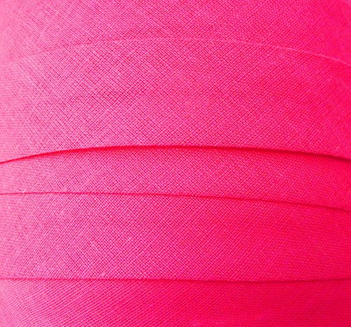 Schrägband / Textilband - Blende "Pink" 20 mm / Baumwolle (10 Meter)