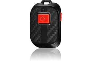 Lammcou Mobile Phone Remote Control with Hot Shoe Adapter for Attaching to Mobile Phone Holder, DSLR or Selfie Tripod, Compatible with iPhone, Sam-Sung, Hua-wei Phone