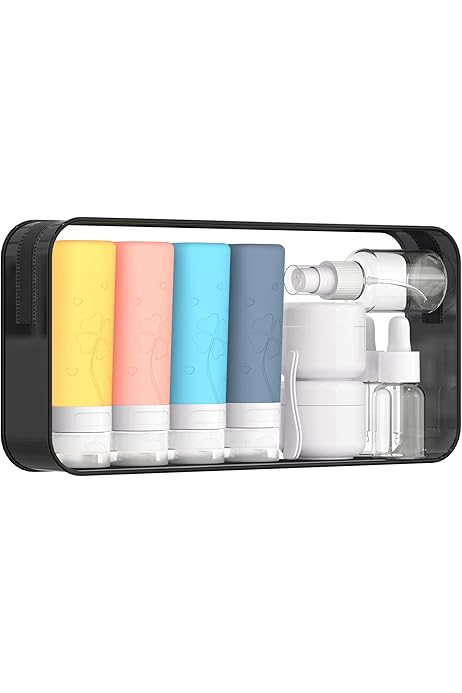 Kit 16 Bottiglie Da Viaggio In Silicone - Flaconi Ricaricabili Per Cosmetici, Senza BPA - Foto 8