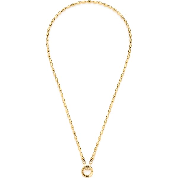 Bracciale Clip & Mix Lori JEWELS BY LEONARDO | Acciaio Inox Oro Con Perle Ovali 18,5 Cm - 3