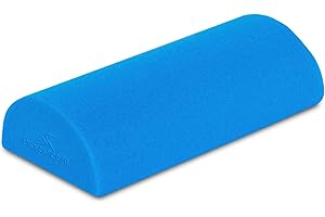 ProsourceFit Flex Foam Rollers & Half-Round Foam Rollers 12” & 36” for Muscle Massage, Physical Therapy, Core & Balance Exercises Stabilization, Pilates