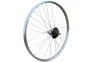 BALDWINS Baldy's 26" Alloy REAR Mountain Bike Wheel & 6 SPEED FREEWHEEL Bicycle MTB