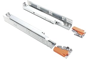 BLUM Tandem wysuwana szuflada 450 mm pełne wysuwanie z Blumtion (= Softclose); 1 para ze sprzęgłem