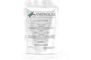 GENERIC AMINOLAB - L-Leucine 1000mg - 30 Tablets - Supports Muscle Growth & Recovery, Reduces Muscle Soreness, Improves Overall Athletic Performance - ESSENCIAL Amino Acid