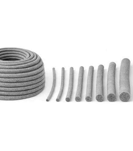 SMI-Rundschnur RS5 Durchmesser 5mm EPDM Moosgummi Schwarz optimal als Dichtung und zum Füllen Dichtschnur, Gummischnur, Fugenband, Fugendichtung (100 m SMI-Rundschnur RS5 Durchmesser 5mm EPDM Moosgummi Schwarz optimal als Dichtung und zum Füllen Dichtschnur, Gummischnur, Fugenband, Fugendichtung (100 m