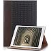 Produktbild iPad 9.7 2017 Hülle, elecfan ® Ultra Dünn Leichtgewicht Book Style Flip Wasserdicht Case Smart Cover mit Ständer / Auto Schlaf Wach Funktion für New iPad 2017 9.7 (New iPad 2017 9.7, Braun)
