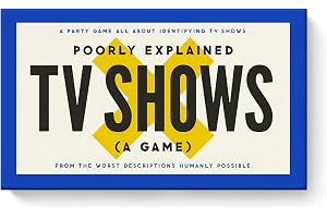 Poorly Explained TV Shows Game
