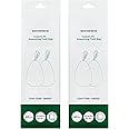 SONGMICS Trash Bags, Compatible with SONGMICS Motion Sensor Trash Can 13 Gallon, Drawstring Kitchen Garbage Bags, 20.5 x 36.2 Inches, 2 Rolls, 80 Count, White UKRB060A02