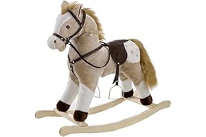 Heunec 725072 - Cavallino a Dondolo Classico con Effetti sonori