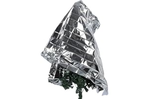 Denash Mylar Riflettente, Pellicola Riflettente per Piante, Pellicola Riflettente Argentata Ecologica Pellicola Riflettente Riflettente, per Serra per Giardino