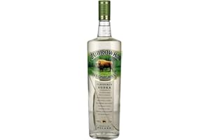 Zubrowka Bison Grass Flavoured Vodka mit Glas (1 x 1 l)