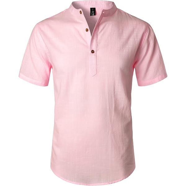Camicie Henley a maniche corte con design patchwork Italia