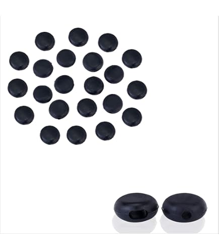 200 Stück Kordelstopper Aus Silikon - Verstellbare Knebel Für Kordelzüge & Masken