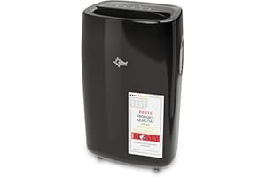 SUNTEC Mobiles lokales Klimagerät Progress 7.000 Eco R290 | für Räume bis 60m3 (25 m2) | inkl. Abluftschlauch | Kühler und Entfeuchter mit ökologischem Kühlmittel R290 | 7.000 BTU/h, EEK A