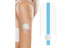 Acboor Sensore Freestyle Libre 3, 45 Pezzi Cerotti Freestyle Libre 3 Trasparenti Cerotti Freestyle Libre per Sensore Freestyle Libre 1 2 e 3 Autoadesivo Impermeabile e Delicato sulla Pelle