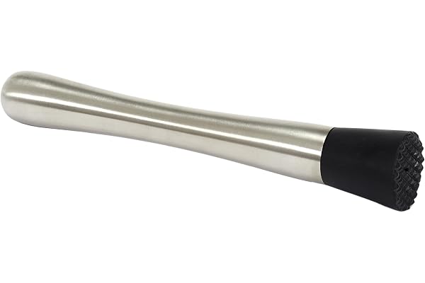 COOK CONCEPT - KV7309 Pilon à Cocktail en Inox - Conçu pour Mixologie et Apéritifs - Accessoire pour Cocktails, Bières et Jus - Taille 20,5 cm - Multicolore