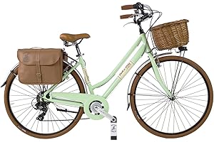 Canellini Via Veneto by vélo vélo vélo CTB Femme Vintage Retro Dolce Vita Aluminium Vert Clair Green