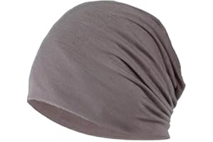 YOFASEN Slouchy Beanie Mütze - Chemo Cancer Kopfbedeckung aus Baumwolle Schlafmütze Turban Kopfbedeckung Strecken Muslimisches Kopftuch für Frauen Männer
