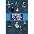 Game Design Ideas Journal For Noobs: A Videogame Development Logbook: With Game Design Documents and Square Graph Papers
