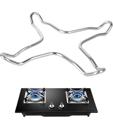 Gusseisen Herdtopfhalter Gasherd - Rutschfester Wok Aufsatz