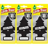 Car Freshner Little Trees Oto Kokusu 3'l&uuml; Siyah Buz