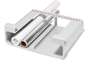 Joseph Joseph CupboardStore Porta Pellicola, Carta Stangola e Sacchetti Sotto mensola, Salvaspazio, Plastica Riciclata