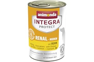 animonda Integra Protect cibo dietetico per cani, alimento umido in caso di insufficienza renale cronica, con pollo, 6 x 400 g