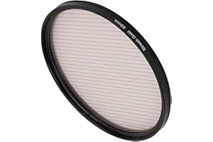 Annadue 82 Mm Blau/Golden Streak Anamorphic Effect Filter, Special Cinematic Effects Filter Optisches Glas, für Fujifilm, für , für Nikon, für Usw(Goldener Streifen)