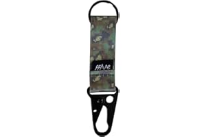 FFIVE - Llavero camuflaje militar digital - Llaves Multifuncional Colgar Mochila mosqueton (BOSQUE)