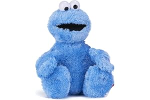 SESAME STREET Ciasteczkowy Potwór z Ulicy Sezamkowej, miękka przytulanka, 40 cm