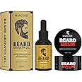MAN CODE Beard Growth Oil (Beard Balm, 50ml + 50g Faster Beard Growth, Beard Styling Combo Moisturizes, Conditions Beard For Dry Dull Patchy Beard Grooming Beard & Mustache Care Kit Combo For Men
