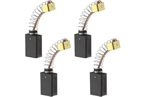 OTOTEC 2 pary szczotek węglowych do silników kompatybilnych z Workzone PT150601, 1500 W, młot udarowo-obrotowy, automatyczny stop, 6 x 11 x 16 mm, narzędzia elektryczne, części zamienne