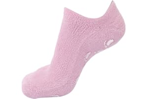 TIUIMK DingMall Chaussettes Hydratantes Pieds en Silicone Spa Soins de la Peau Rose