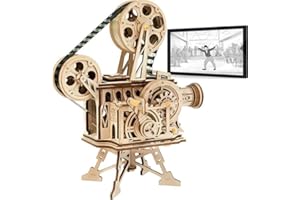 Robotime Vitascope Drewniane puzzle 3D, model wycinany laserowo, zestaw dla dorosłych