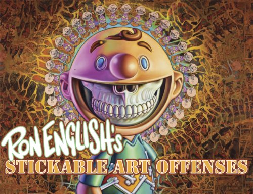 Ron English's Stickable Art Offenses livre