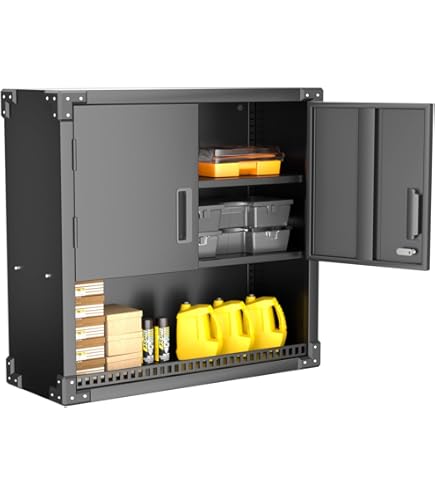 ② Wandkast / hangkast gereedschapskast met twee deuren 60 x 32 - Boîtes à outils