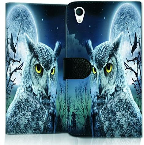 Book-Style Mobile Phone Flip Case Skin Case Cover For Sony Xperia Z5 – UMH13 Design6