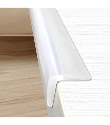 HAEKEBC Bande De Bordure De Placage Transparent Garniture De Bord De Canal En Forme De U