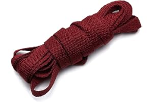 ANUFER Plano 9mm Amplio Vistoso Largo Cordones de los Zapatos para Calzado Deportivo Botas