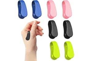 LEIKEDUN 8 Stücke Massage Ring Sensorische Finger Rings Akupressur Ring Set, Tragbares Akupressurgerärt, Anti Stress Massageringe für Handgelenk, für Handgelenk Wellnessmassage zur Entspannung