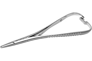 Dentalogixx Nadelhalter Mathieu KFO mit Führungsrille für elastische Ligaturen