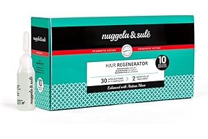 Nuggela & Sulé Ampollas Regeneradoras. Aumenta la densidad de cabellos y su grosor. Especial para zonas despobladas. 10 x 10 ml. Tratamiento 10 semanas