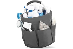 UMLIPOT Putzmittel Organizer，Putzmittel Aufbewahrung (Grau)