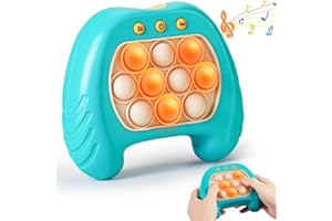 SYHLN Pop It Game Sensory Toys for 4 5 6 Year Old Boys Girls Gifts,Quick Push Light Up Game Console for 5 6 7 Years Old Kids,Tap Pop Tap Smart Fidget,Toys for 9-11 Years Old Boys Christmas Birthday Gifts