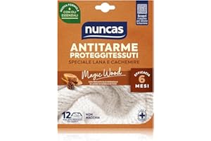 Nuncas Antitarme Proteggitessuti - Magic Wood - 12 Foglietti