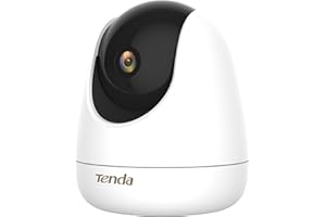 Tenda CP7-4MP kamera monitorująca, 12m noktowizor, wykrywaniem i śledzeniem ludzi, Obrót o 360°, dwukierunkowy dźwięk, LAN/WLAN kamera bezpieczeństwa dla dzieci, osób starszych i zwierząt domowych