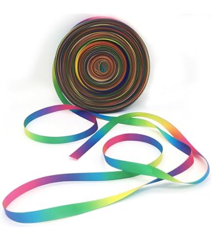 Nastro Della Pace Arcobaleno In Tessuto Gros Grain - Foto 10