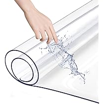 NATRKE Mat Bureaubladmatje, 120 x 60 x 0,15 cm, Waterdicht, Antislip, Ronde Randen, Beschermt Tafelblad, Schrijfonderlegger voor Kantoor, Thuis, School NATRKE Mat Bureaubladmatje, 120 x 60 x 0,15 cm, Waterdicht, Antislip, Ronde Randen, Beschermt Tafelblad, Schrijfonderlegger voor Kantoor, Thuis, School