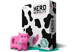 BIG POTATO Herd Mentality – Udderly Hilarious Family & Party Board Game for Adults, Teens & Kids | 4–20 Players | Easy to Learn & Loved by Millions | Bonus Online Content | Great for Christmas Gifting